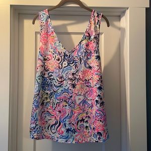 Lilly Pulitzer Gigi Tank "So Sofishticated", XL